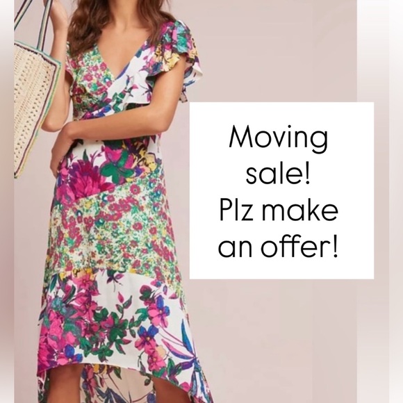 Tracy Reese Dresses & Skirts - Tracy Reese x Anthropologie floral high low dress